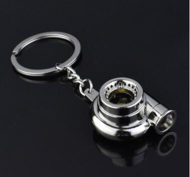 LuxRide™ Black Rim Wheel Keychain