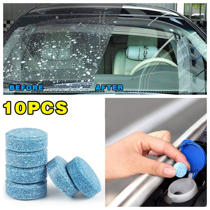 LuxRide™ Windshield Cleaning Tablets – 10 Pack