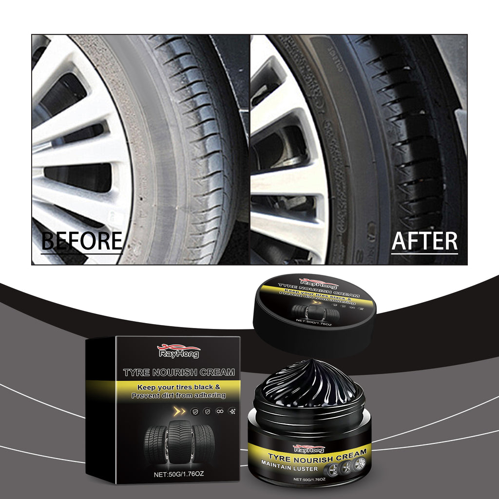 LuxRide™ Tire Restoration & Shine Wax
