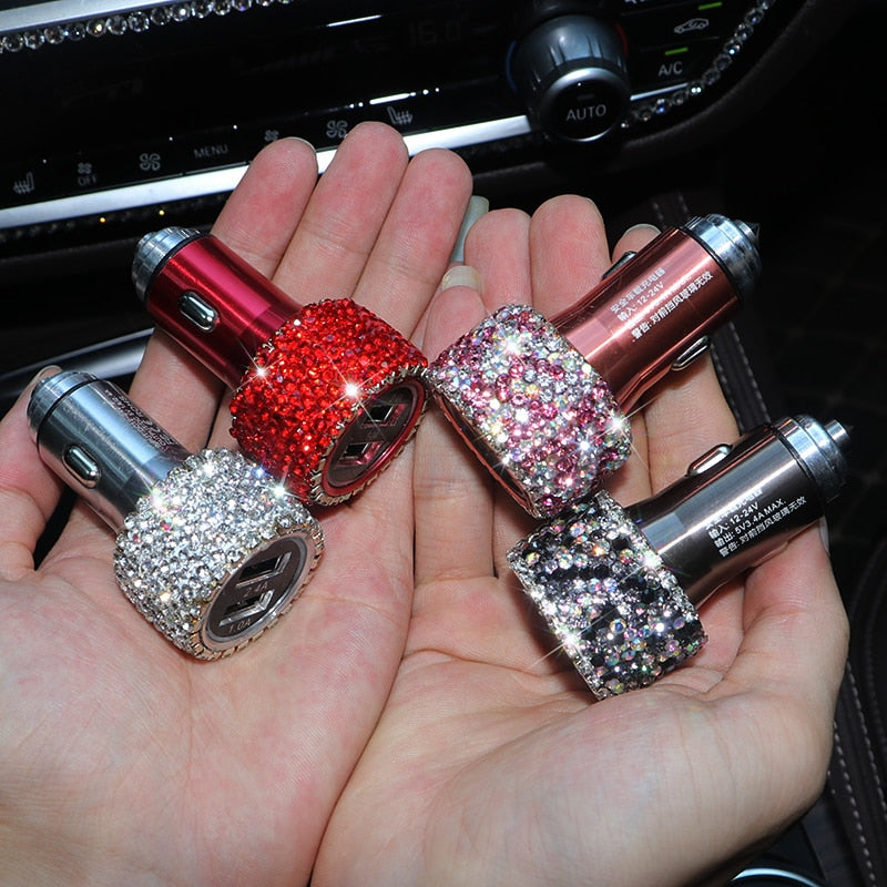 LuxRide™ Dual USB Fast Car Charger