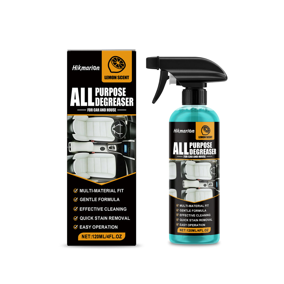 LuxRide™ Interior Oil & Odor Cleaner