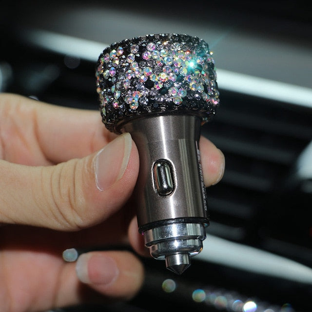 LuxRide™ Dual USB Fast Car Charger