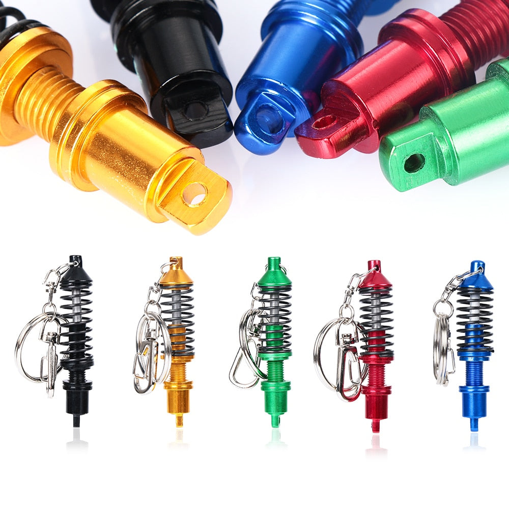 LuxRide™ Mini Coilover Keychain