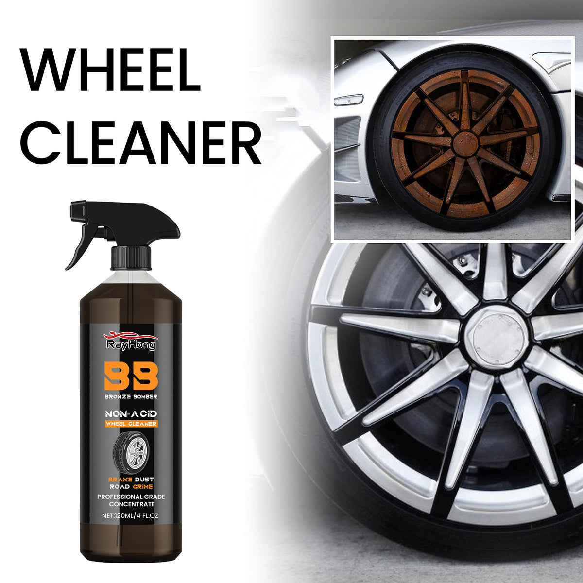 LuxRide™ Wheel & Rim Cleaner
