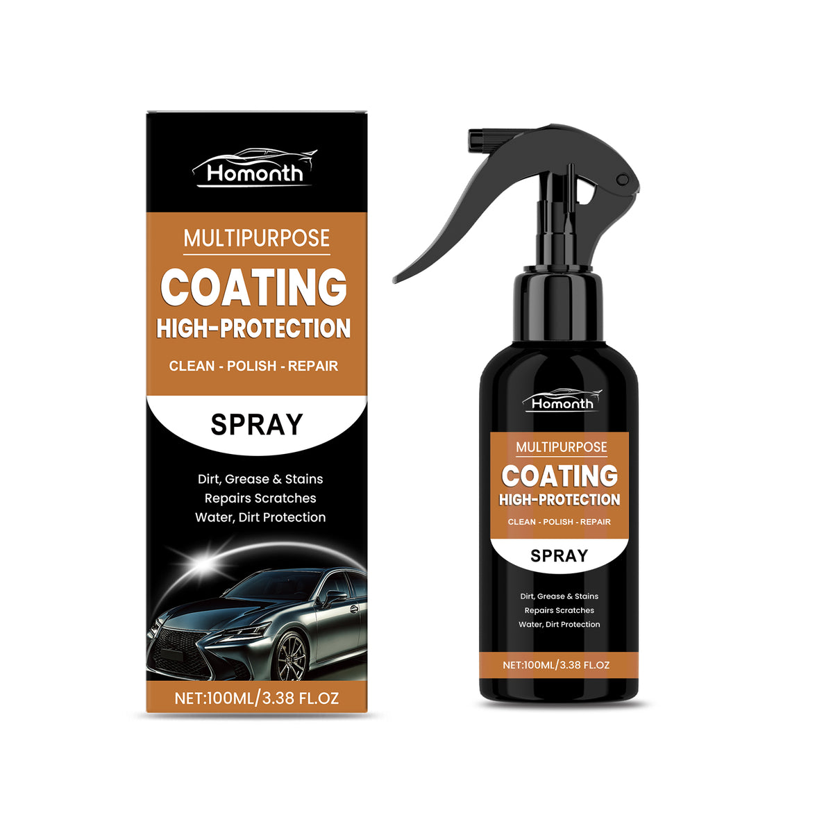 LuxRide™ Multi-Purpose Car Care & Protection Spray