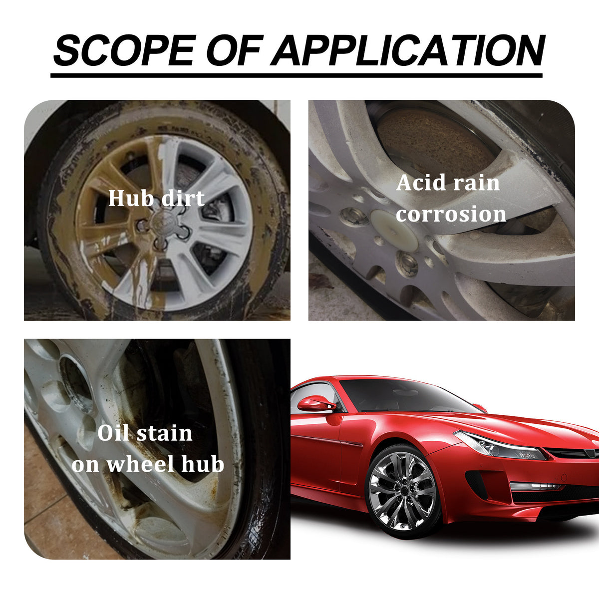 LuxRide™ Wheel & Rim Cleaner