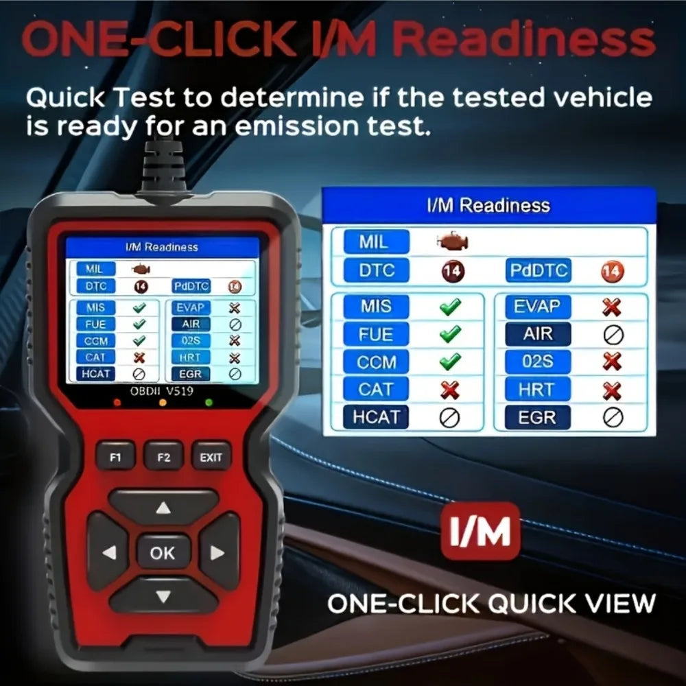 LuxRide Pro OBD2 Diagnostic Scanner
