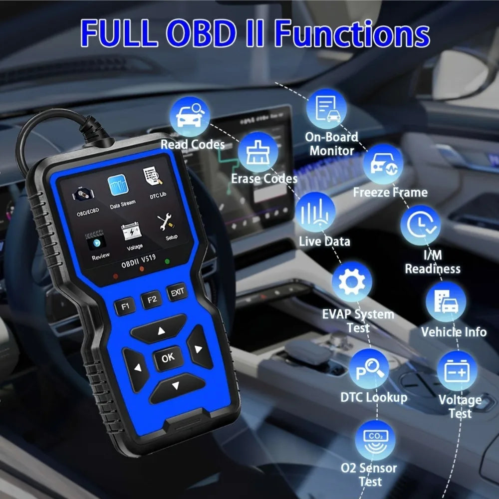 LuxRide Pro OBD2 Diagnostic Scanner