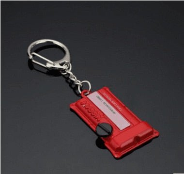 LuxRide™ Black Rim Wheel Keychain