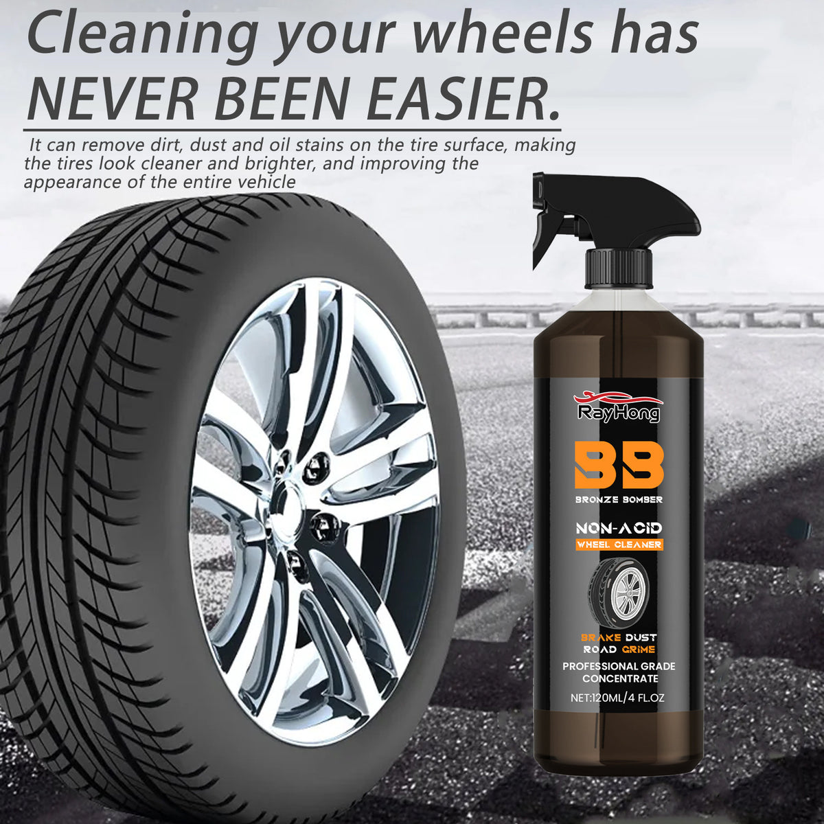 LuxRide™ Wheel & Rim Cleaner