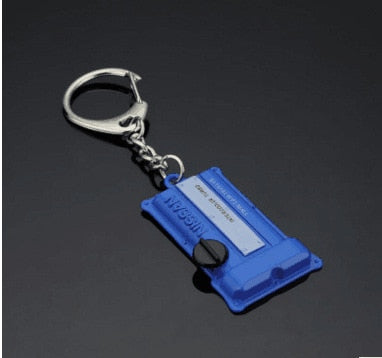LuxRide™ Black Rim Wheel Keychain