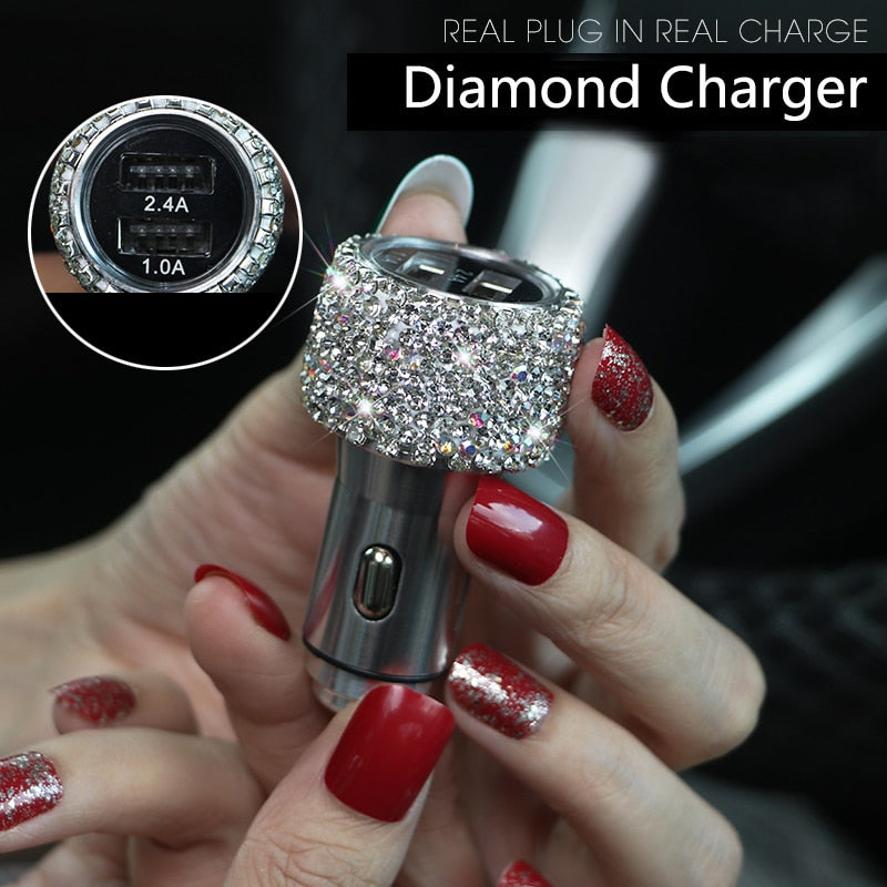 LuxRide™ Dual USB Fast Car Charger