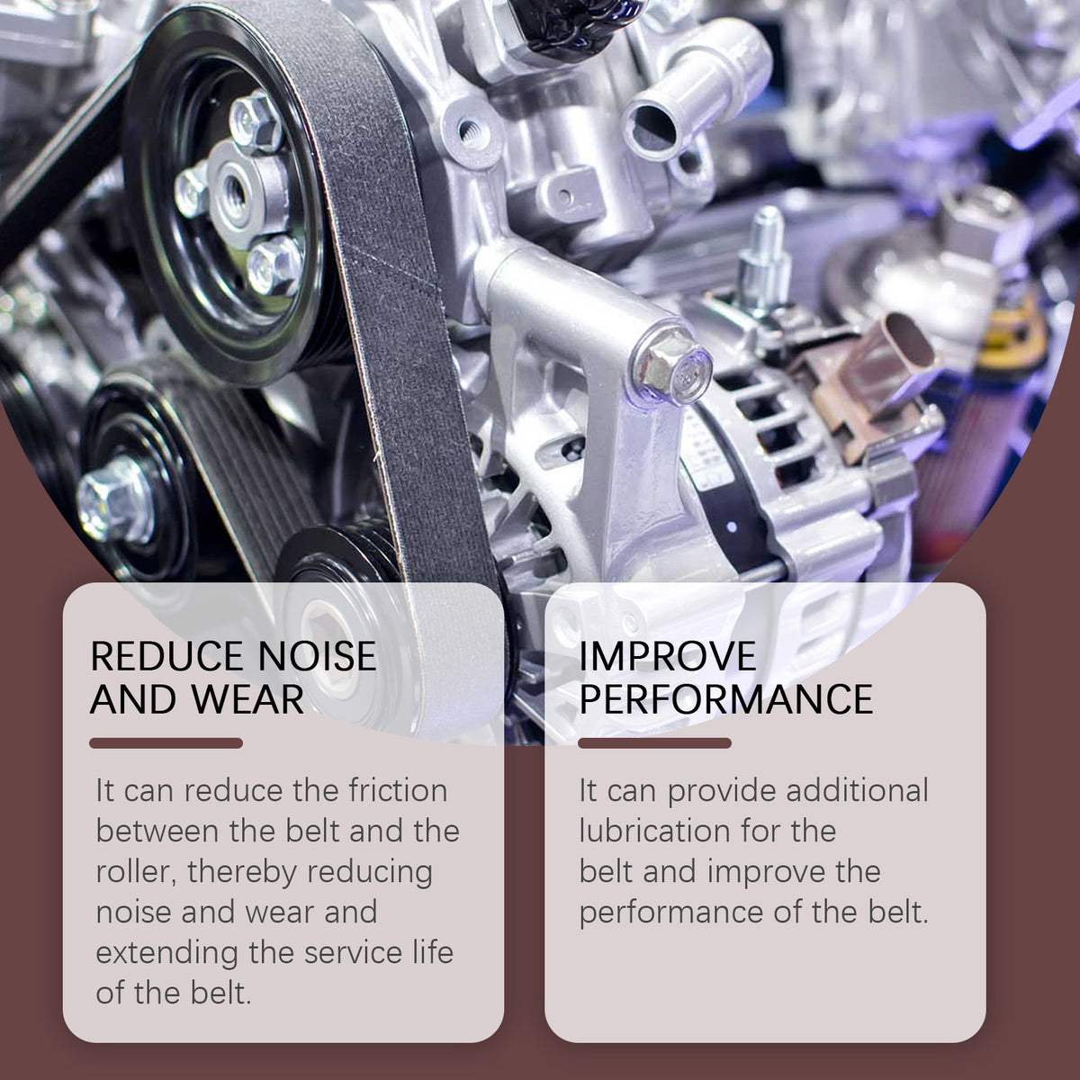 LuxRide™ Engine Belt Care & Lubricant
