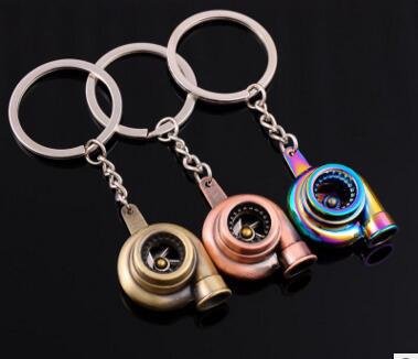 LuxRide™ Black Rim Wheel Keychain