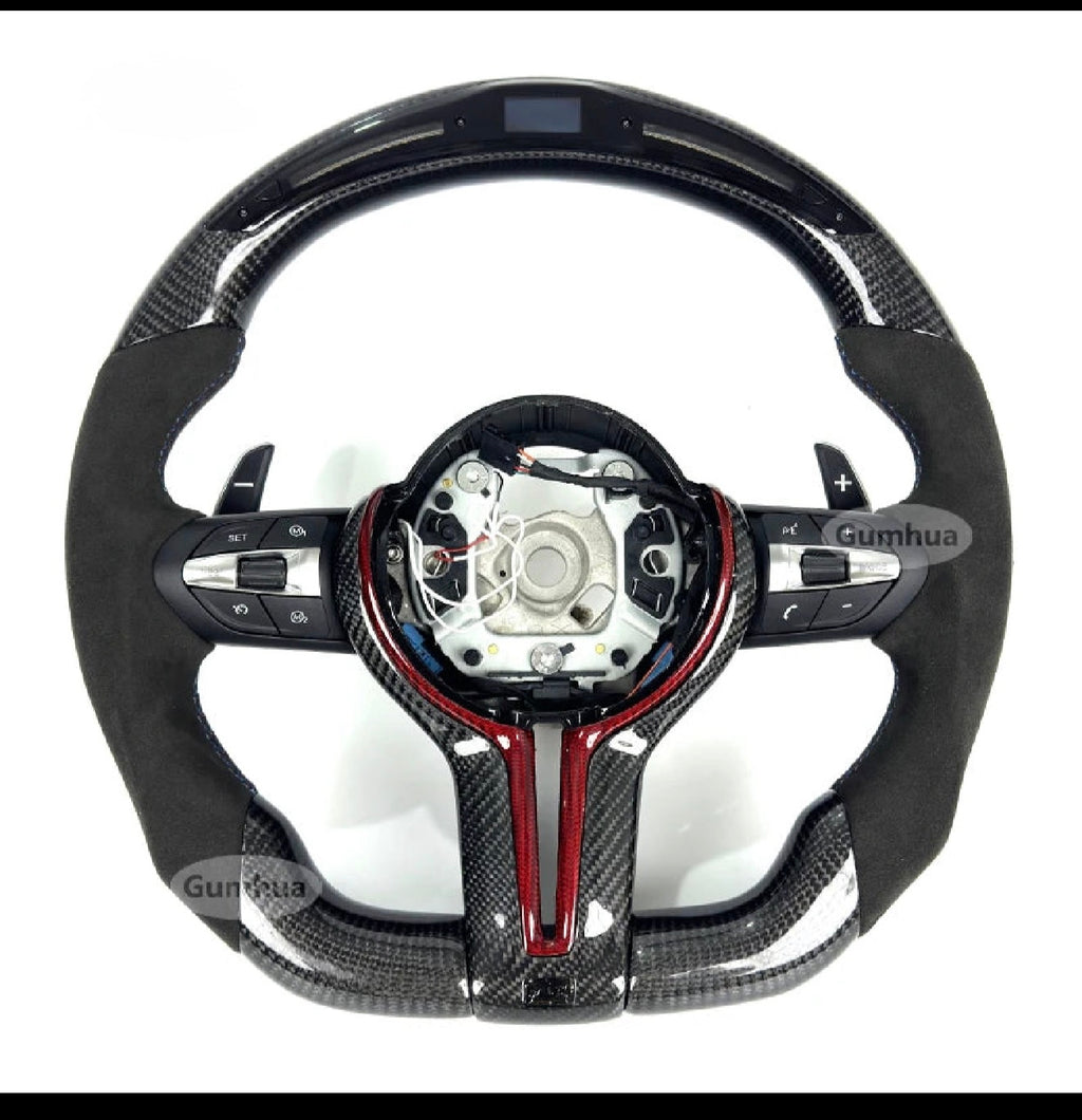 LuxRide™  F-Series AlcantaraLED — M Sport Steering Wheel