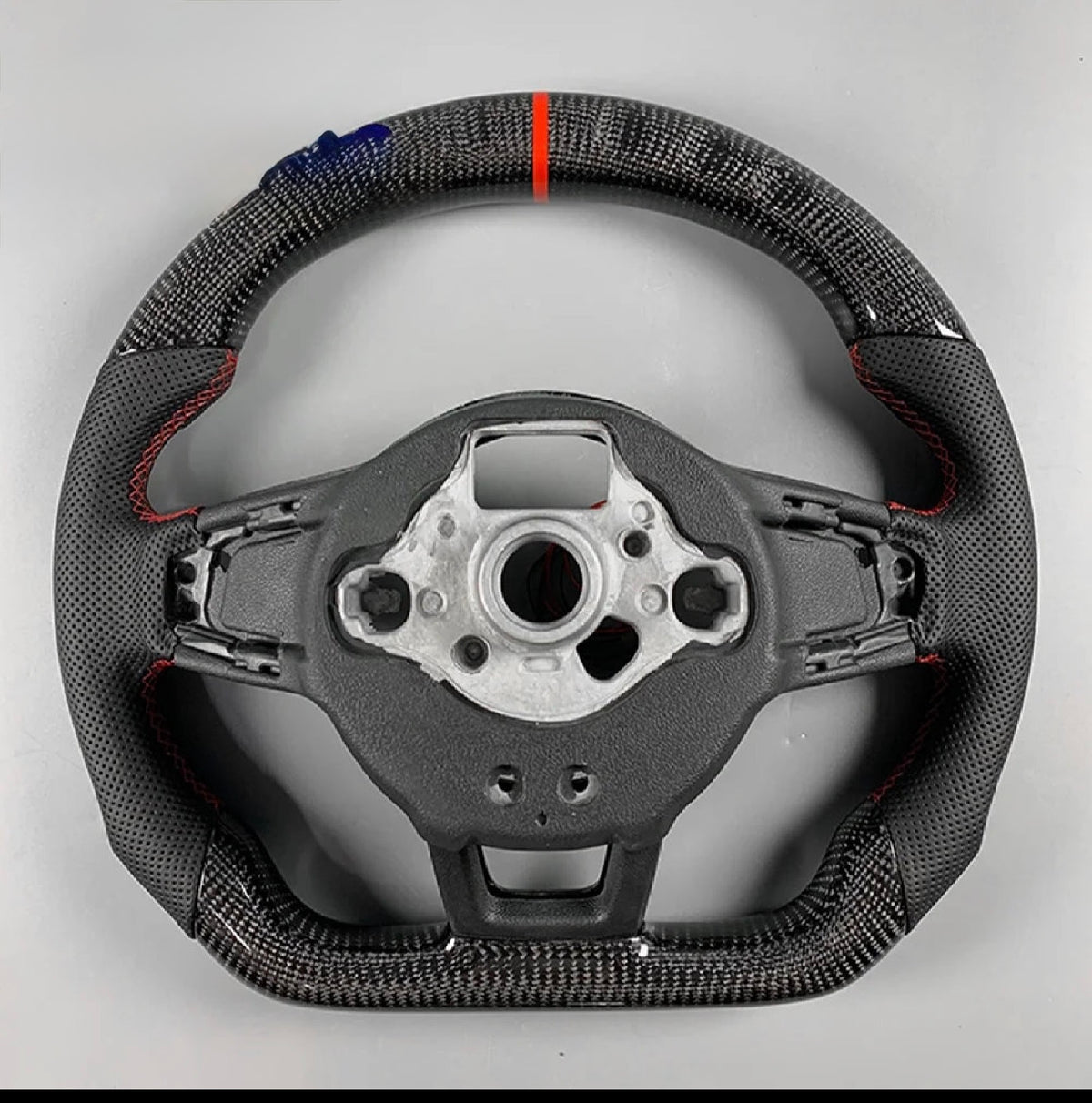 LuxRide™  Golf CarbonLED — LED Carbon Fiber Steering Wheel