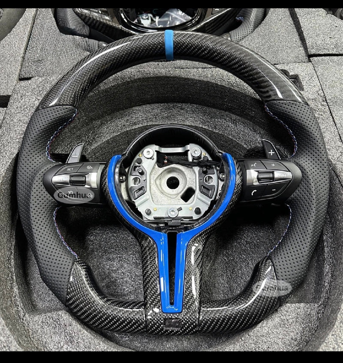 LuxRide™  F-Series AlcantaraLED — M Sport Steering Wheel