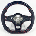 LuxRide™  Golf CarbonLED — LED Carbon Fiber Steering Wheel