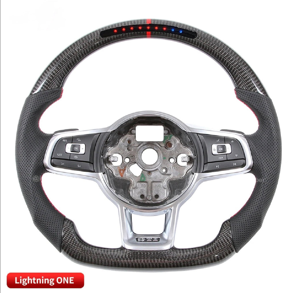 LuxRide™  Golf CarbonLED — Galaxy LED Steering Wheel