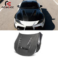 LuxRide™ Supra CarbonX — Forged Carbon Hood