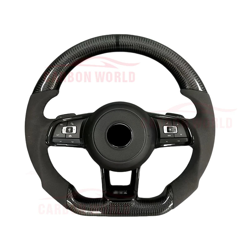 LuxRide™  CarbonCraft — Custom Forged Carbon Steering Wheel