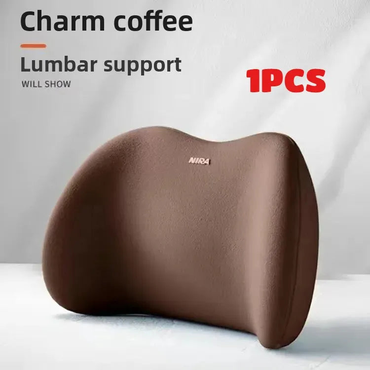 LuxRide 2-in-1 Neck & Waist Support