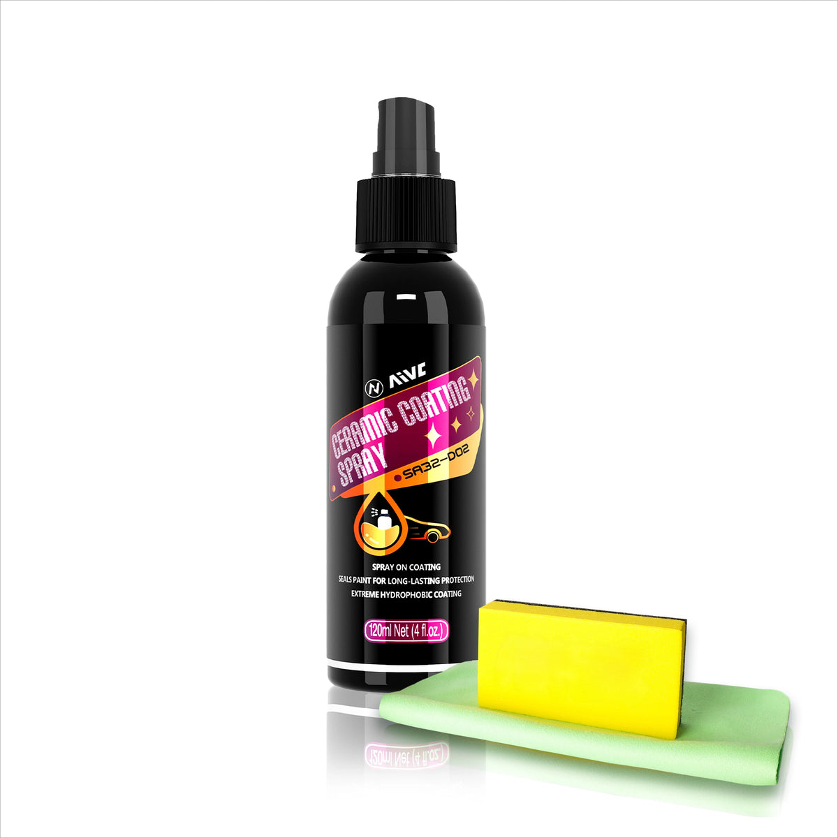 Ceramic Coating Spray Liquid Coatin Nano Crystal Hydrophobic Layer Polishing Paint  Paintwork High Shine Easy To Apply Accessor