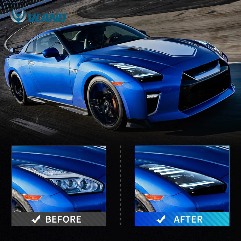 LuxRide™ R35 Headlight Assembly 2008-2023