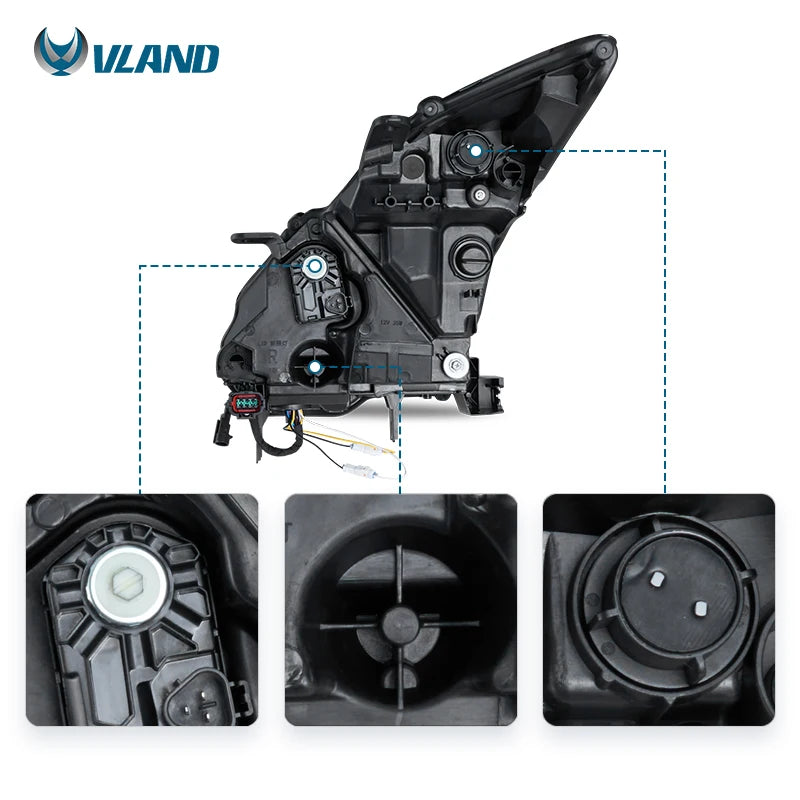 LuxRide™ R35 Headlight Assembly 2008-2023