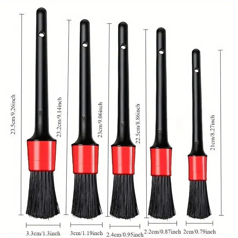 Premium  Car Detailing Brush Kit