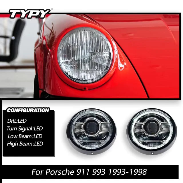 LuxRide™ Porsche 993 VisionLED — Premium Headlights