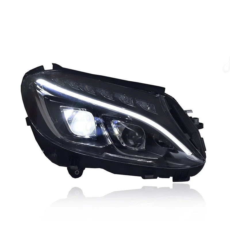 LuxRide™  Headlight  For 2015-2018 Mercedes-Benz C-Class W205 C180 C200