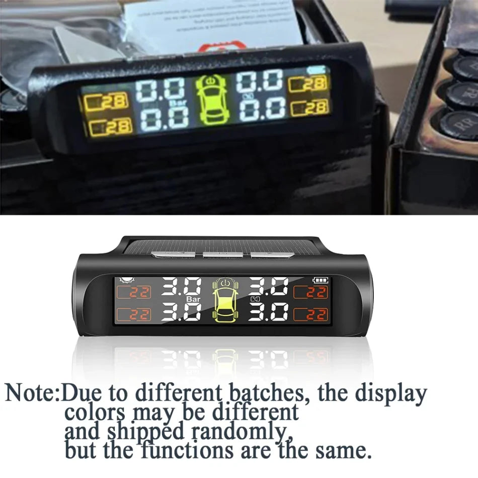 SolarTPMS Tire Pressure Monitoring System