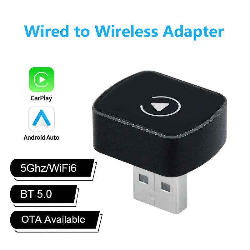 Premium Wireless 2-in-1                    CarPlay & Android Auto Adapter
