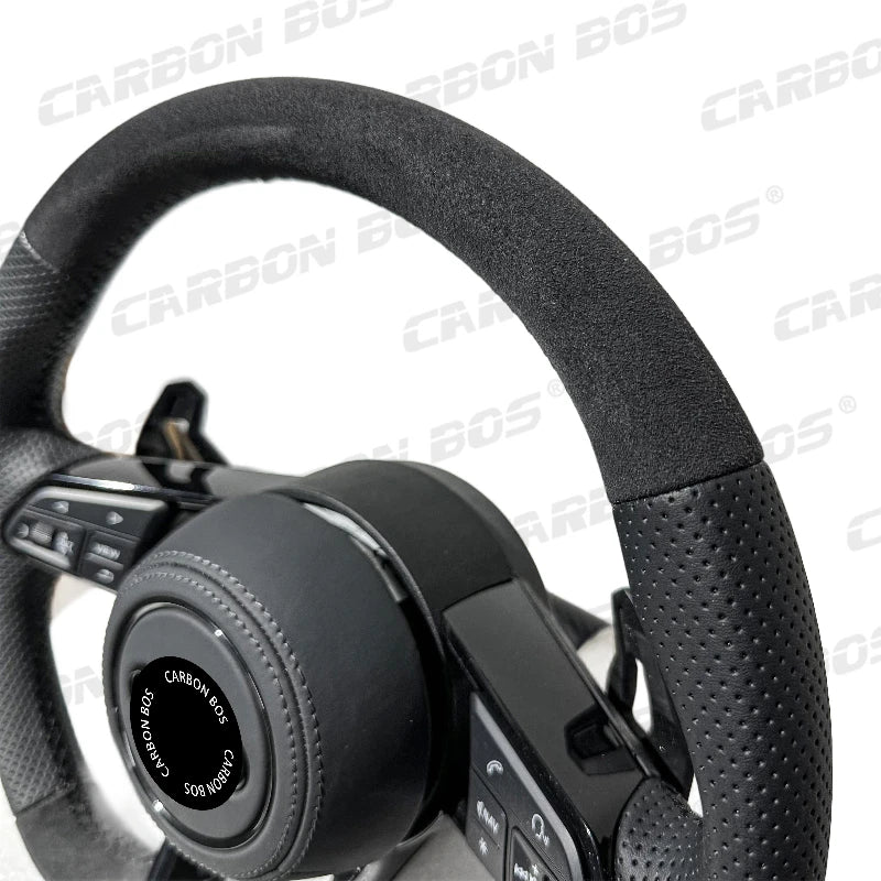 LuxRide™ Carbon Fiber Customized LED Steering Wheel for Audi A1 A2 A3 A4 A5 A6 A7 S3 RS3 S4 RS4 S5 RS5 S6 RS6 TT TTRS R8