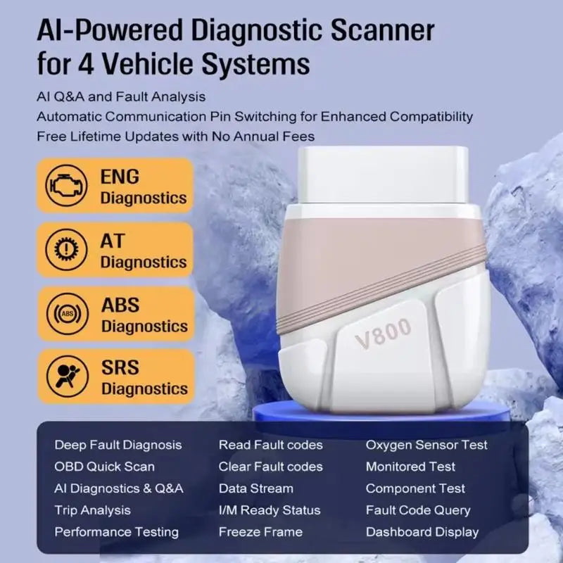 LuxRide X37F Professional Diagnostic Scanner