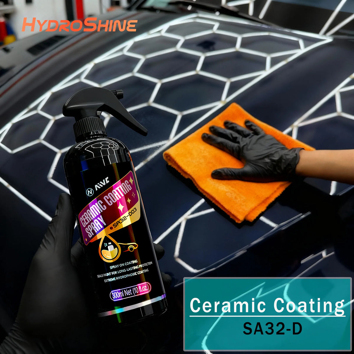 Ceramic Coating Spray Liquid Coatin Nano Crystal Hydrophobic Layer Polishing Paint  Paintwork High Shine Easy To Apply Accessor