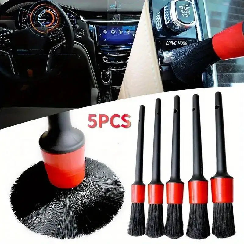 Premium  Car Detailing Brush Kit