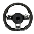 LuxRide™  CarbonCraft — Custom Forged Carbon Steering Wheel