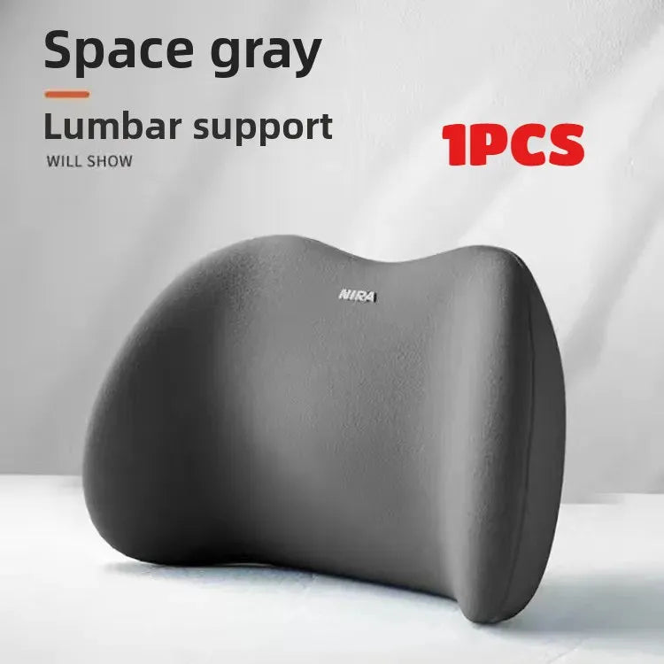LuxRide 2-in-1 Neck & Waist Support