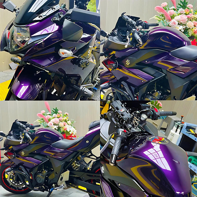 LuxRide™ MidnightShift Purple Gloss Wrap