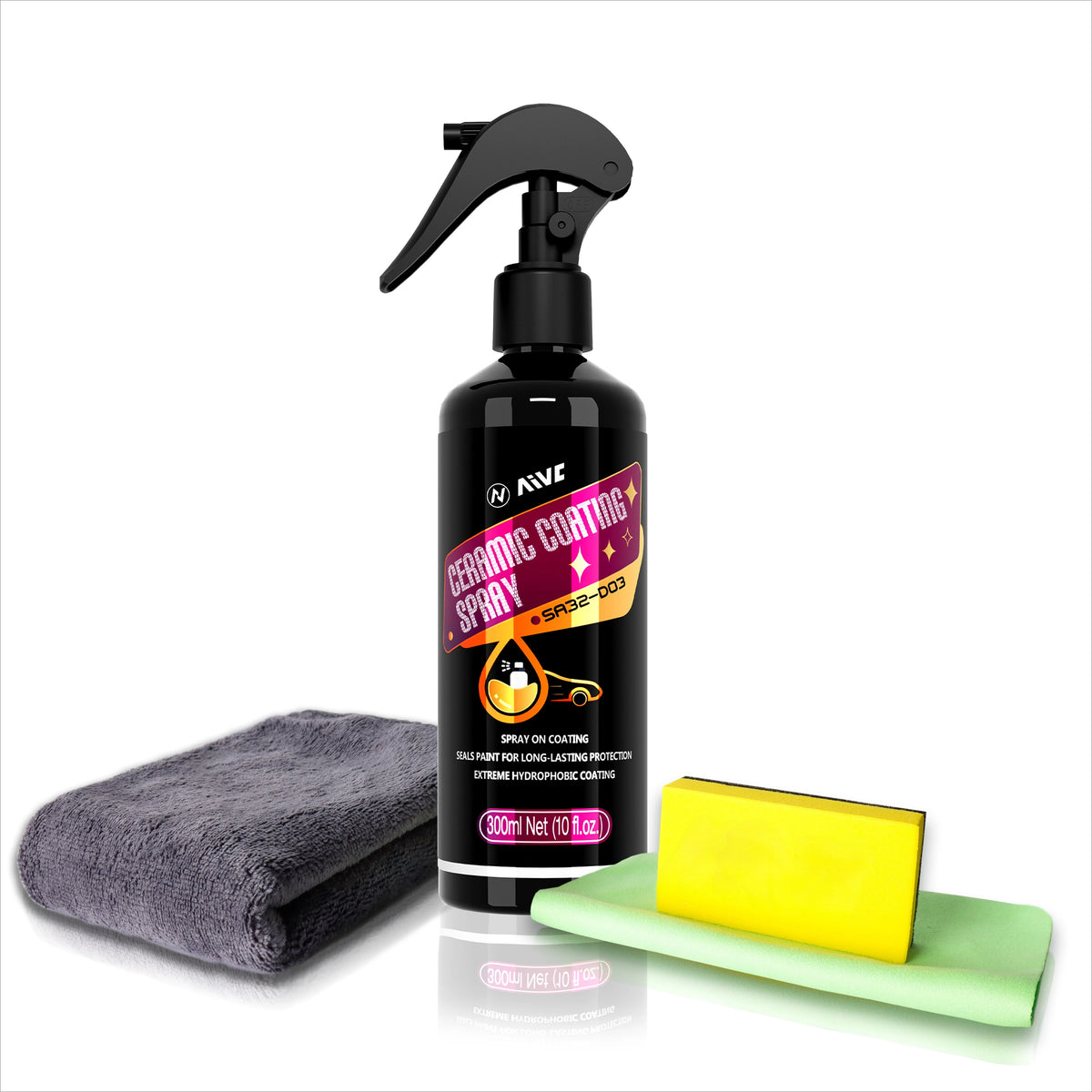 Ceramic Coating Spray Liquid Coatin Nano Crystal Hydrophobic Layer Polishing Paint  Paintwork High Shine Easy To Apply Accessor
