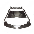 LuxRide™Carbon Fiber Car Body Kit for Dodge Challenger Front Lip, Side Skirts, and Rear Lip Modification