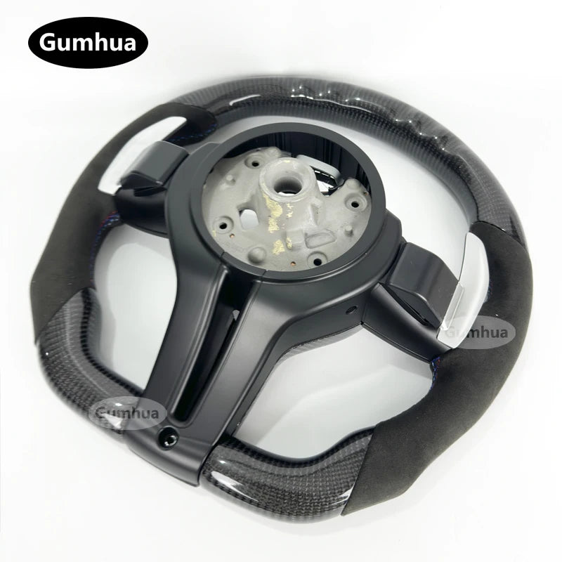 LuxRide™  Alcantara LED Steering Wheel For M3 M4M5 F30 F31 F32 F35 F36 F48 F52 F01 F02 F03 F10 F11 F13 F15 F16 F20 F21